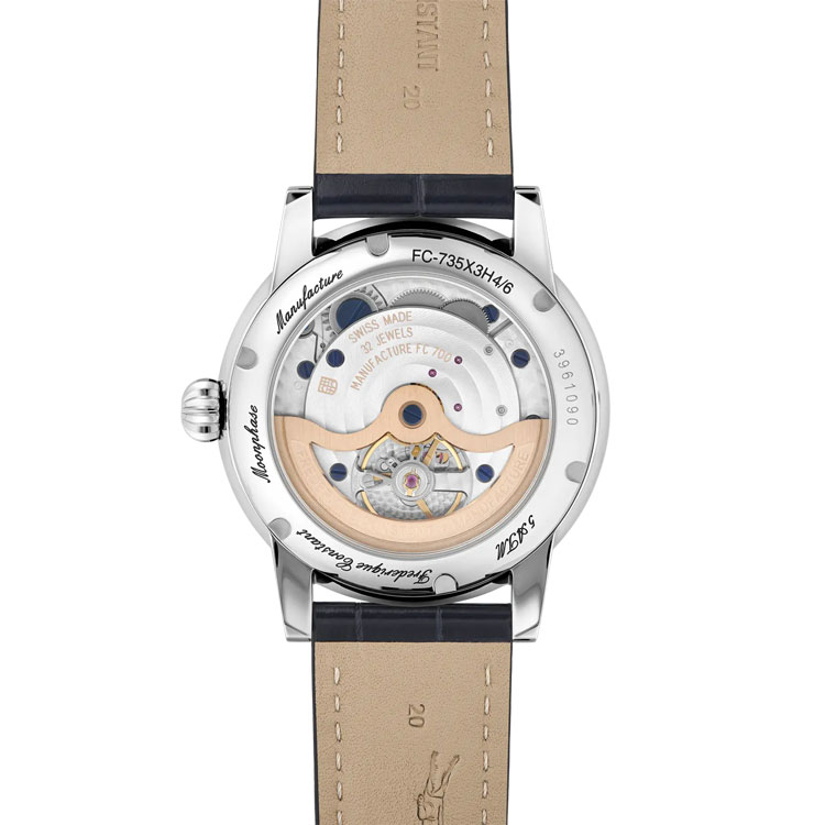 detail Frederique Constant Manufacture Classic Power Reserve Big Date FC-735S3H6