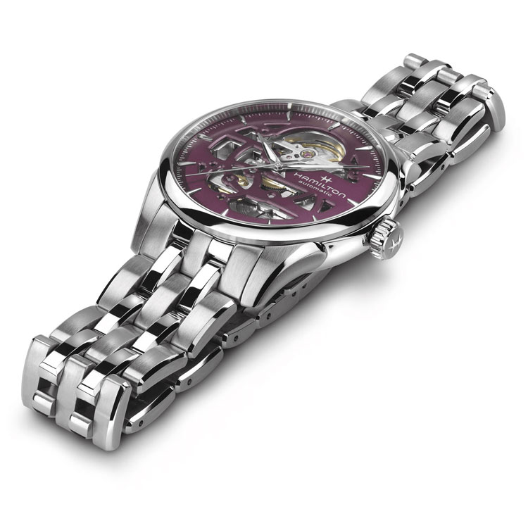detail Hamilton Jazzmaster Skeleton Lady Auto H32265101