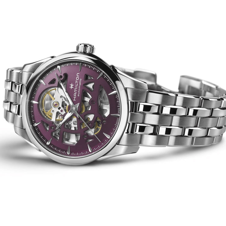 detail Hamilton Jazzmaster Skeleton Lady Auto H32265101