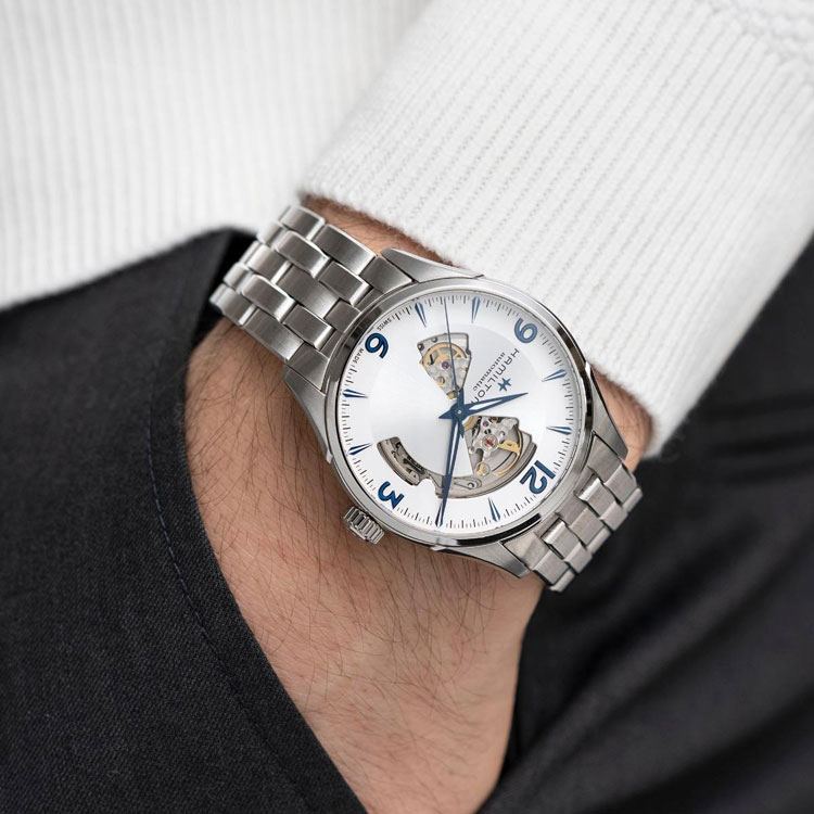 detail Hamilton Jazzmaster Open Heart H32705152