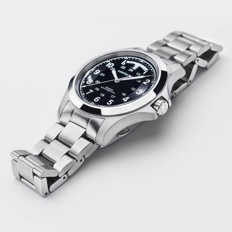 detail Hamilton Khaki Field King Auto H64455133