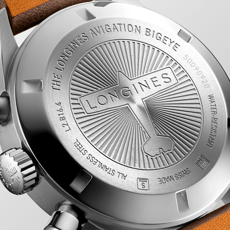 detail Longines Heritage Aviation BigEye L2.816.4.53.2
