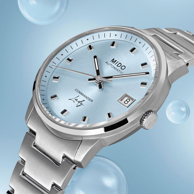 detail Mido Commander Lady M021.207.11.041.00
