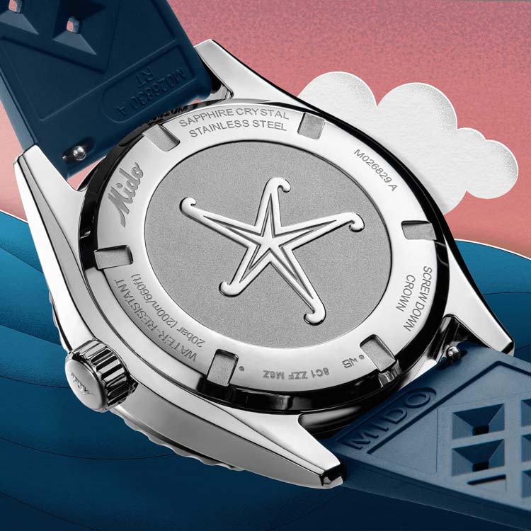 detail Mido Ocean Star Decompression Worldtimer M026.829.17.041.00