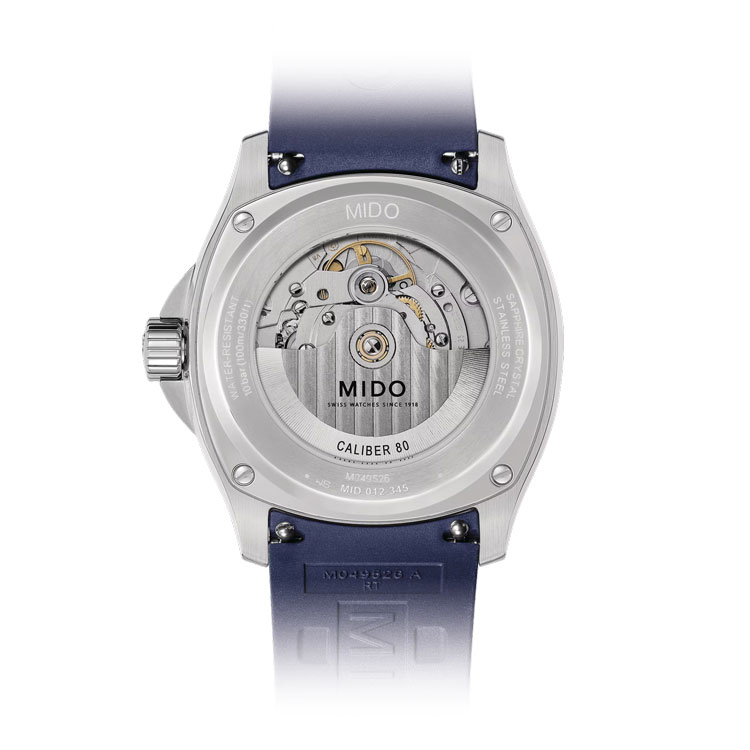 detail Mido Multifort TV Big Date M049.526.17.041.00