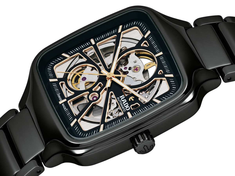 detail Rado True Square Automatic Open Heart R27086162
