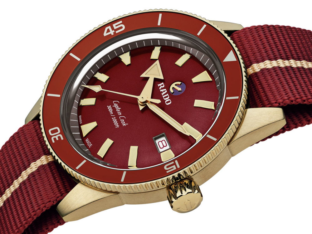 detail Rado Captain Cook Automatic Bronze R32504407