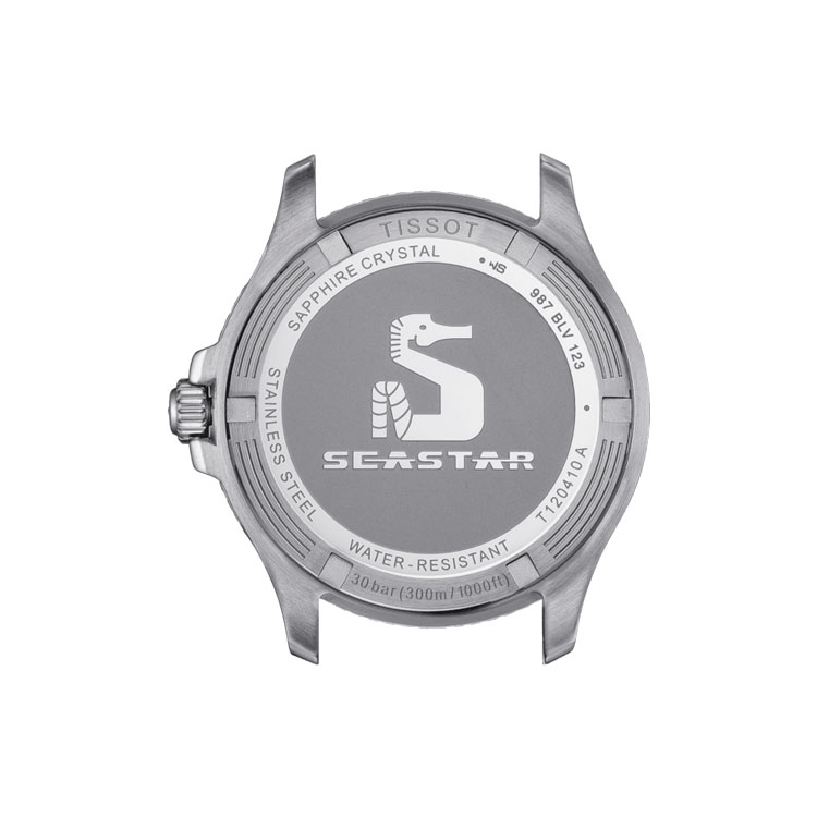 detail Tissot Seastar 1000 40mm T120.410.11.041.00