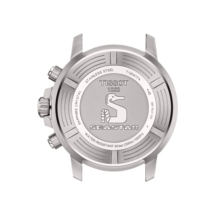 detail Tissot Seastar 1000 Quartz Chronograph T120.417.11.091.01