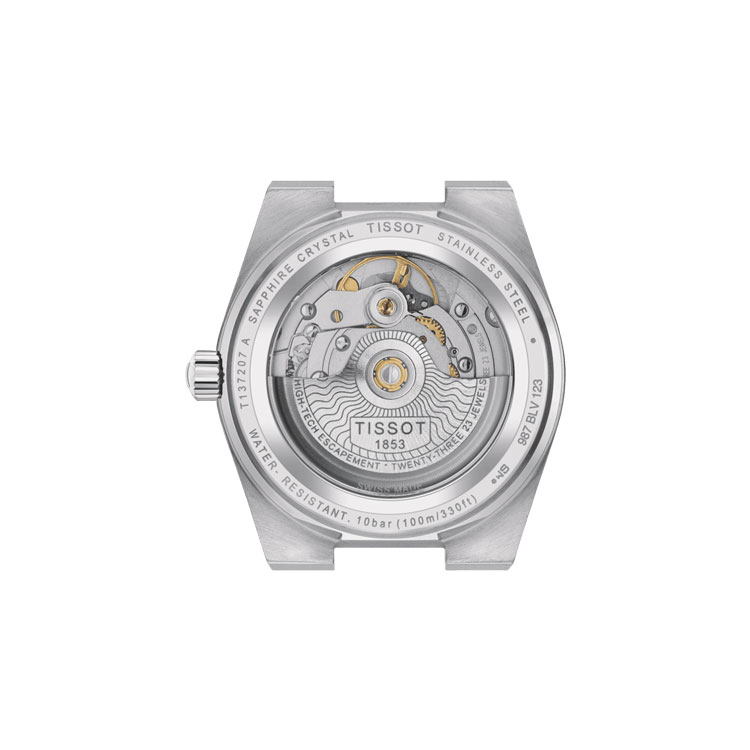 detail Tissot PRX Powermatic 80 35mm T137.207.11.091.01