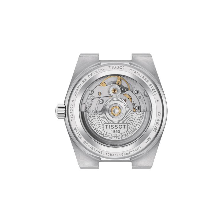 detail Tissot PRX Powermatic 80 35mm T137.207.11.351.00