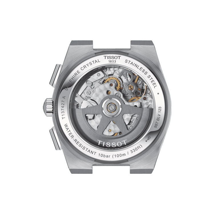 detail Tissot PRX Automatic Chronograph T137.427.11.011.00
