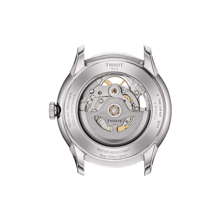 detail Tissot Chemin Des Tourelles Skeleton T139.836.16.261.00
