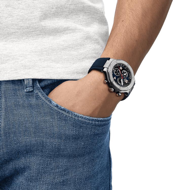 detail Tissot T-Race MotoGP™ Chronograph 2024 Limited Edition T141.417.17.047.00