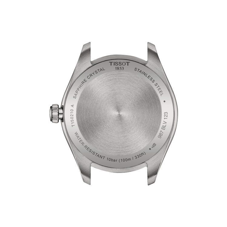 detail Tissot PR100 34mm T150.210.21.031.00