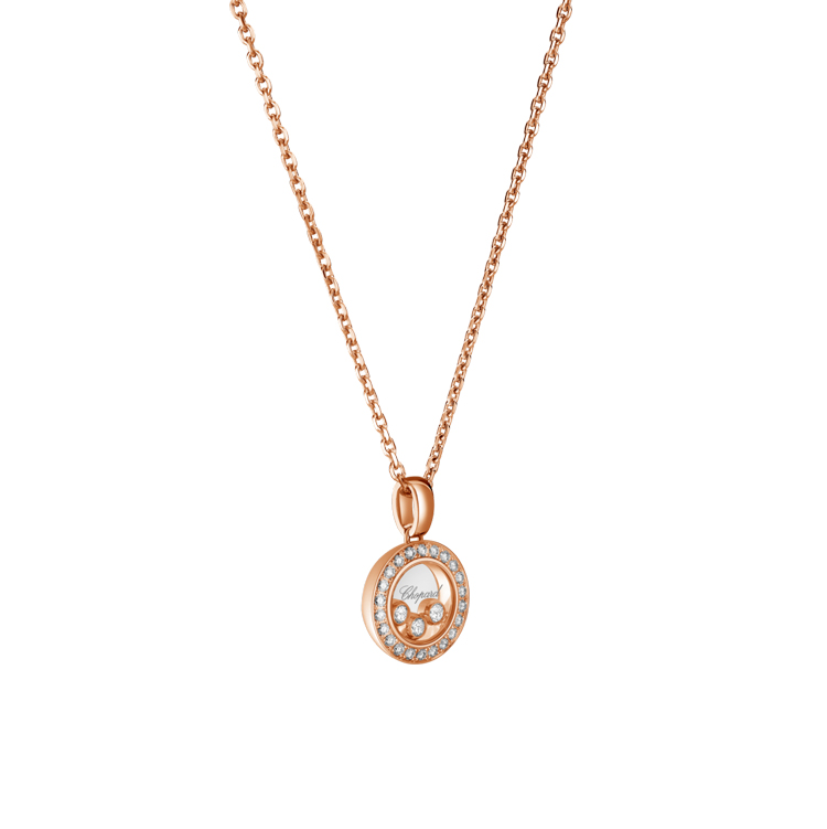 detail Zlatý Přívěšek Chopard Happy Diamonds 79A018-5201