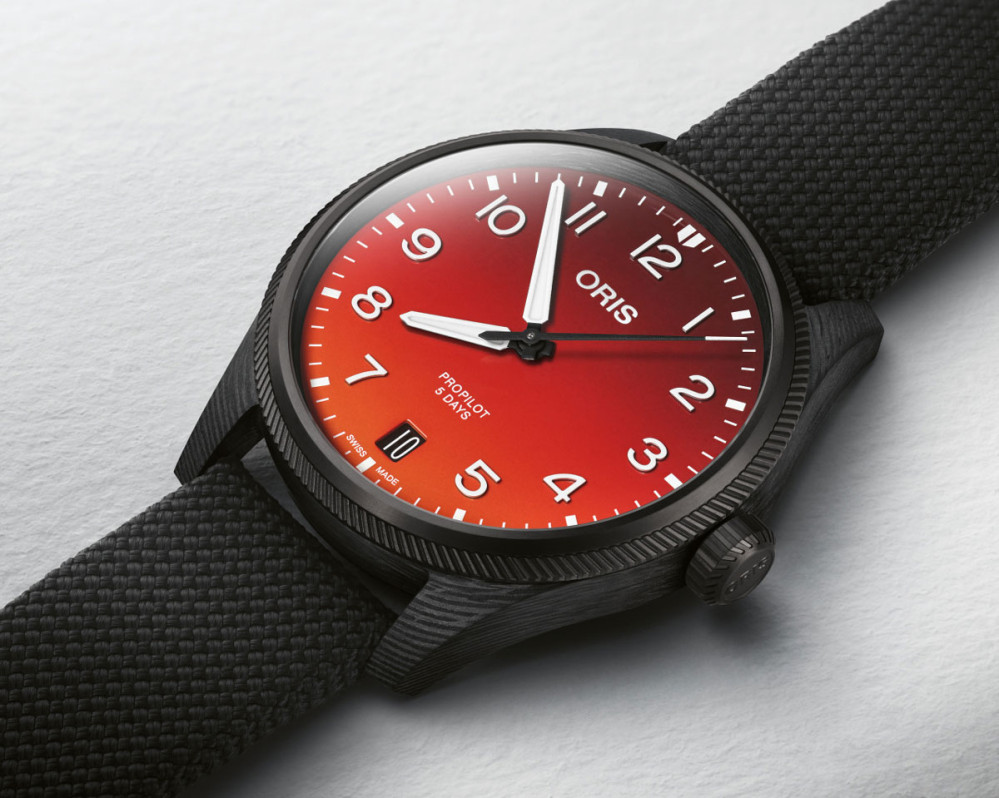 detail Oris Big Crown ProPilot Coulson Limited Edition 01 400 7784 8786-Set
