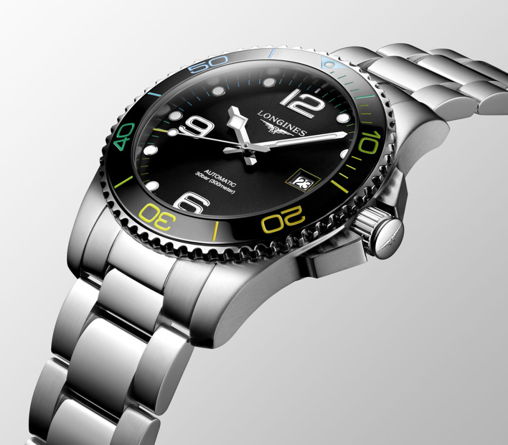 detail Longines HydroConquest XXII Commonwealth Games L3.781.4.59.6