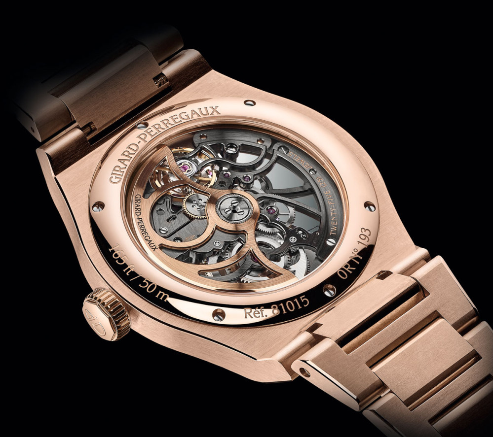 detail Girard-Perregaux Laureato Skeleton 81015-52-002-52A