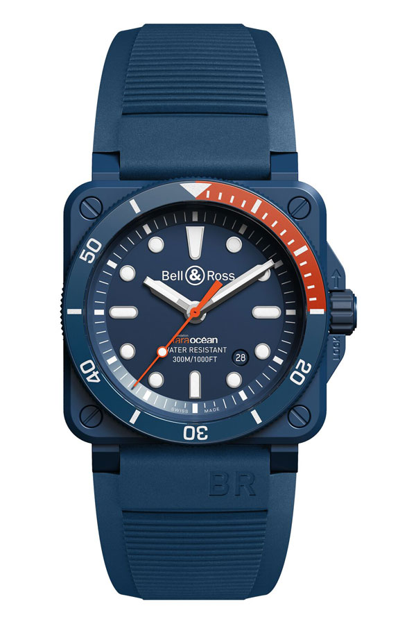 detail Bell & Ross BR 03-92 Diver Tara BR0392-D-TR-CE/SRB