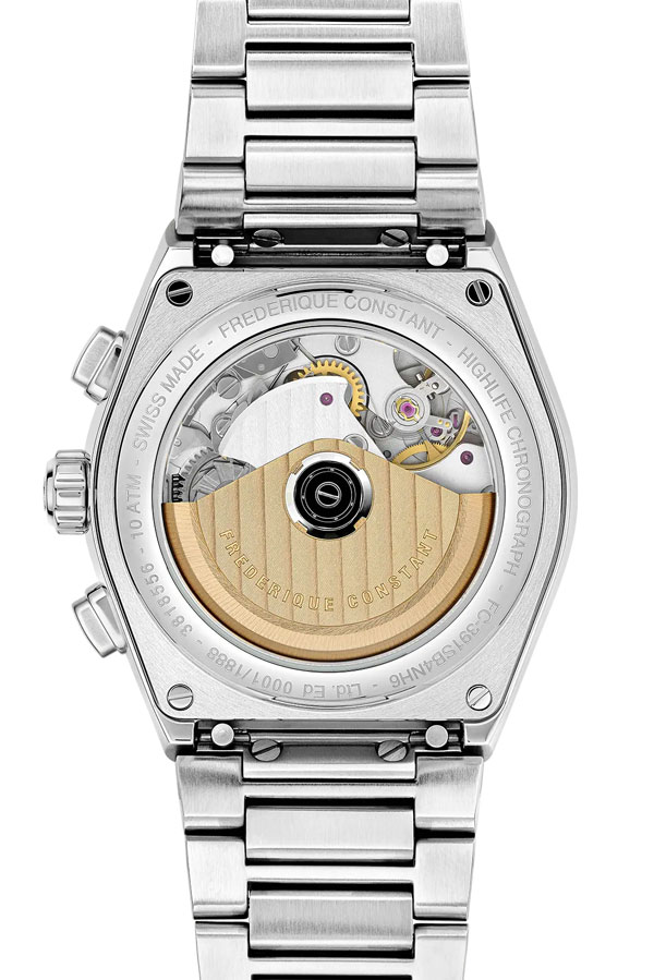 detail Frederique Constant Highlife Chronograph Automatic FC-391SB4NH6B