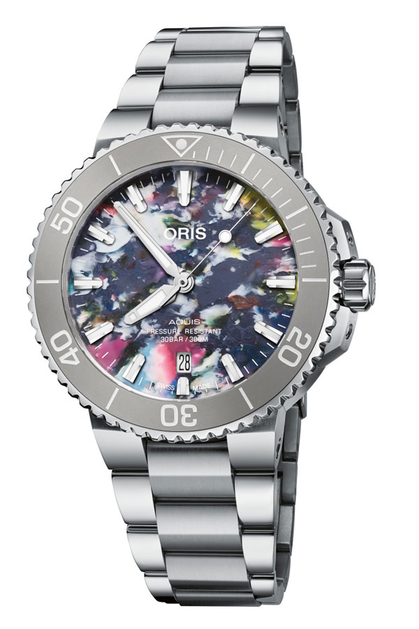 další varianty Oris Aquis Date Upcycle 01 733 7766 4150-Set