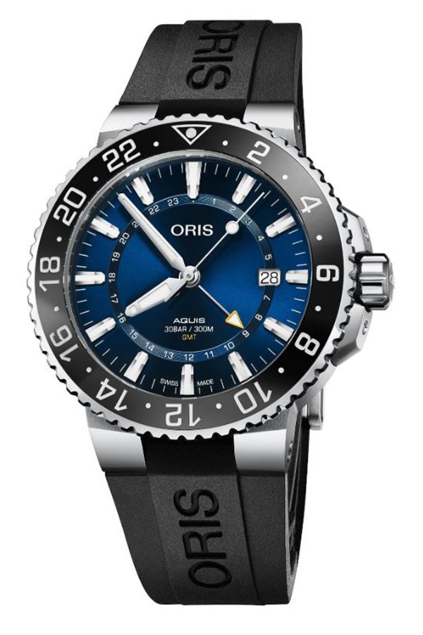 detail Oris Aquis GMT Date 01 798 7754 4135-07 4 24 65EB