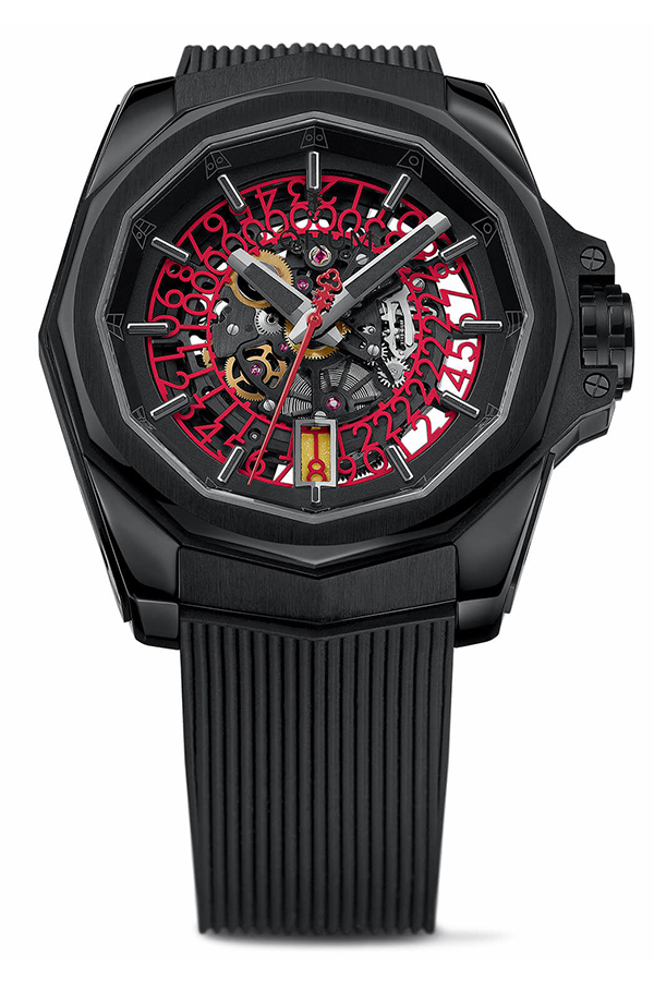 detail Corum Admiral 45 Squelette 082.406.95/F371 NO10
