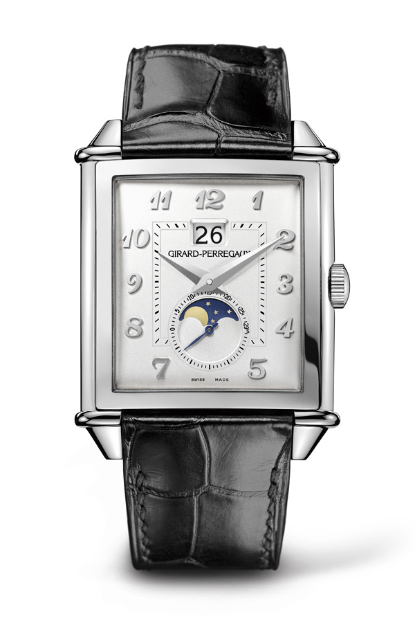 detail Girard-Perregaux Vintage 1945 XXL Lagre Date and Moon Phases 25882-11-121-BB6B