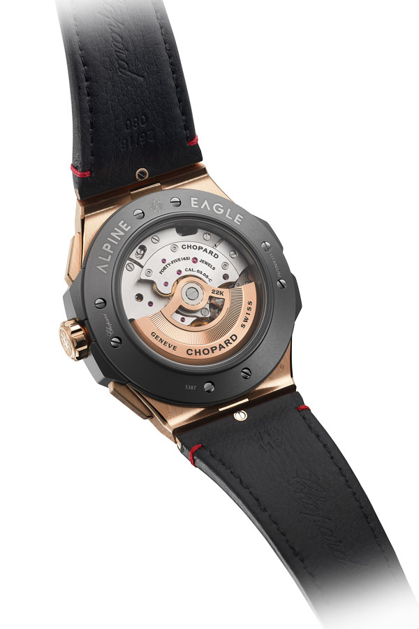 detail Chopard Alpine Eagle XL Chrono 295387-9001