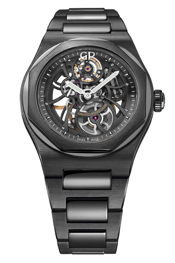 detail Girard-Perregaux Laureato Skeleton Ceramic 81015-32-001-32A