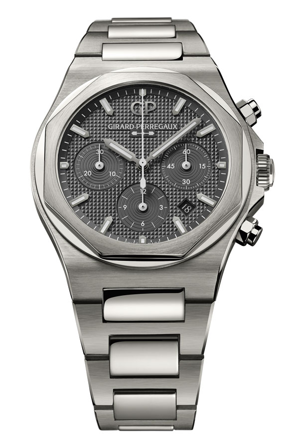 detail Girard-Perregaux Laureato Chronograph TI49 81020-21-3263-1CM
