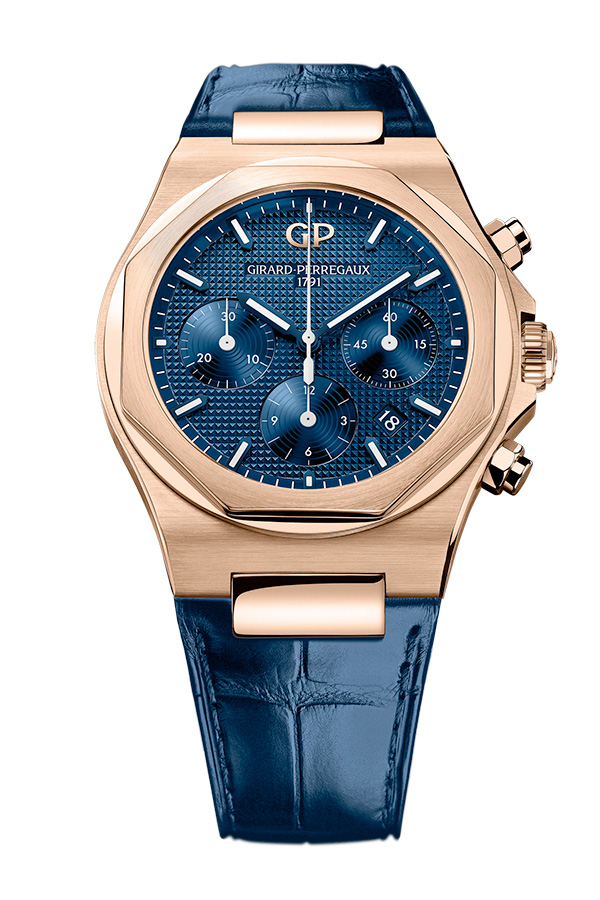 detail Girard-Perregaux Laureato Chronograph 42 mm 81020-52-432-BB4A
