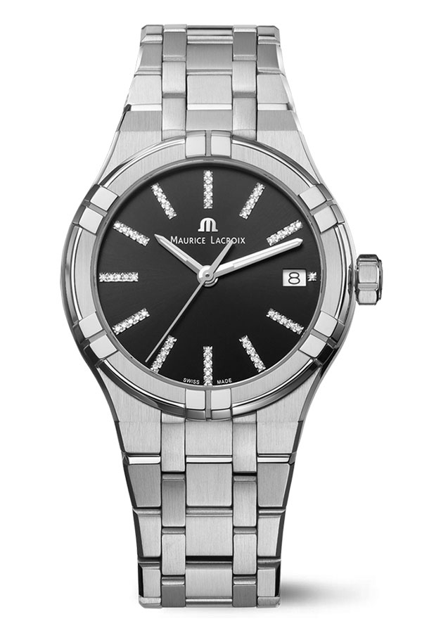 detail Maurice Lacroix Aikon Quartz Date AI1106-SS002-350-1