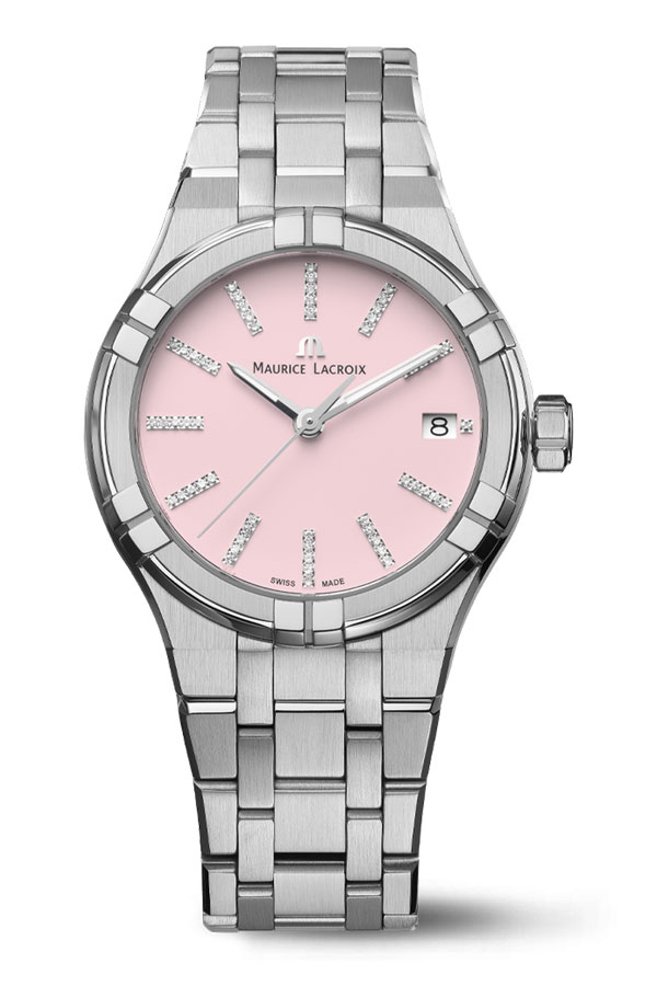 detail Maurice Lacroix Aikon Qaurtz Colours Edition AI1106-SS002-550-1