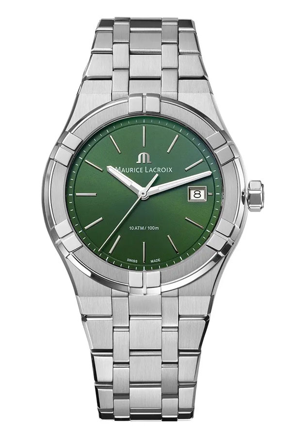 detail Maurice Lacroix Aikon Quartz 40 mm AI1108-SS002-630-1