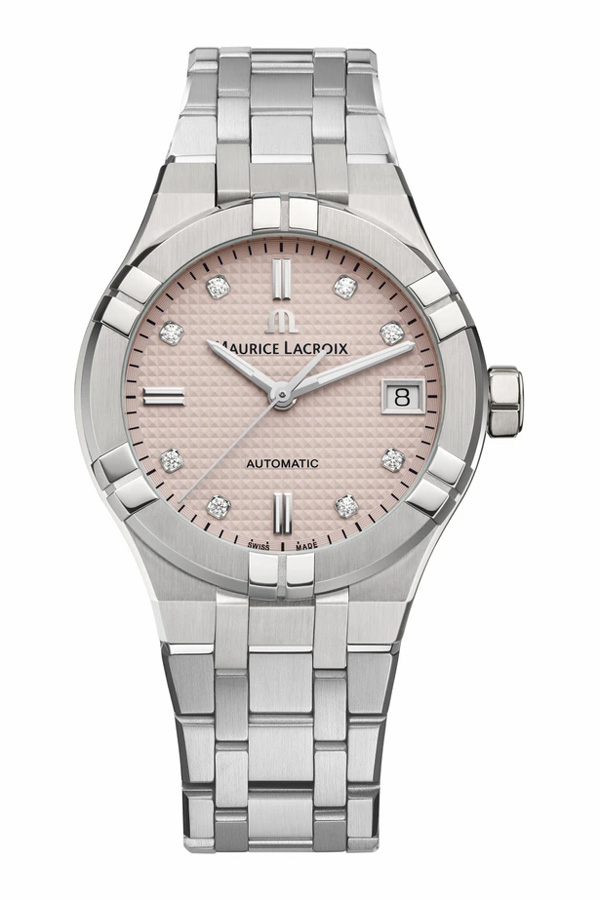 detail Maurice Lacroix Aikon Automatic Limited Summer Edition AI6006-SS00F-550-E