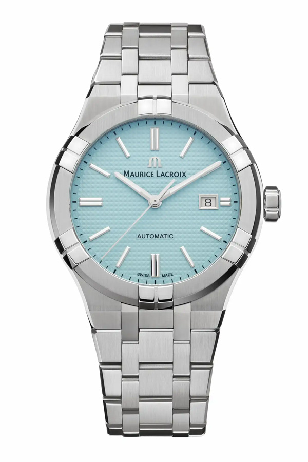 detail Maurice Lacroix Aikon Automatic Limited Summer Edition AI6008-SS00F-431-C
