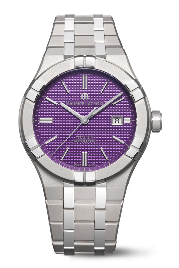 detail Maurice Lacroix Aikon Automatic Titanium AI6008-TT032-430-1
