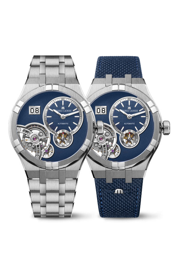 detail Maurice Lacroix Aikon Master Grand Date AI6118-SS00E-430-C