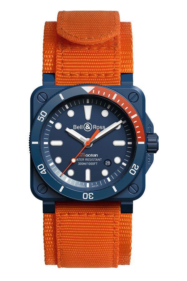 detail Bell & Ross BR 03-92 Diver Tara BR0392-D-TR-CE/SRB
