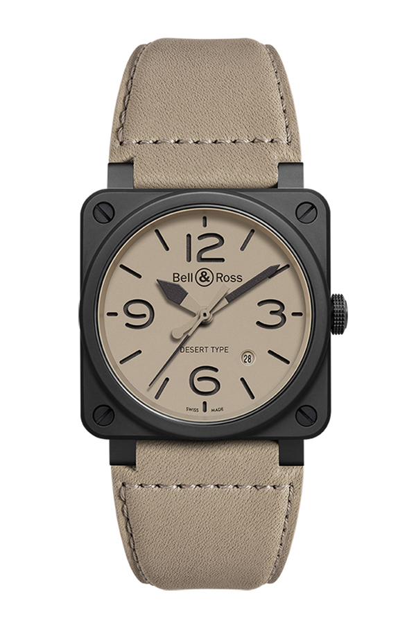 detail Bell & Ross BR03-92 Desert Type BR0392-DESERT-CE
