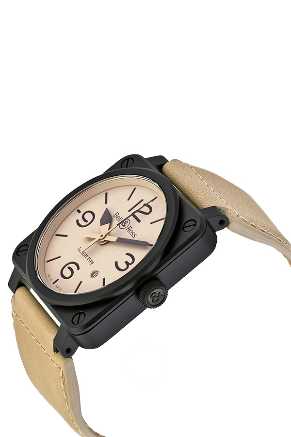 detail Bell & Ross BR03-92 Desert Type BR0392-DESERT-CE