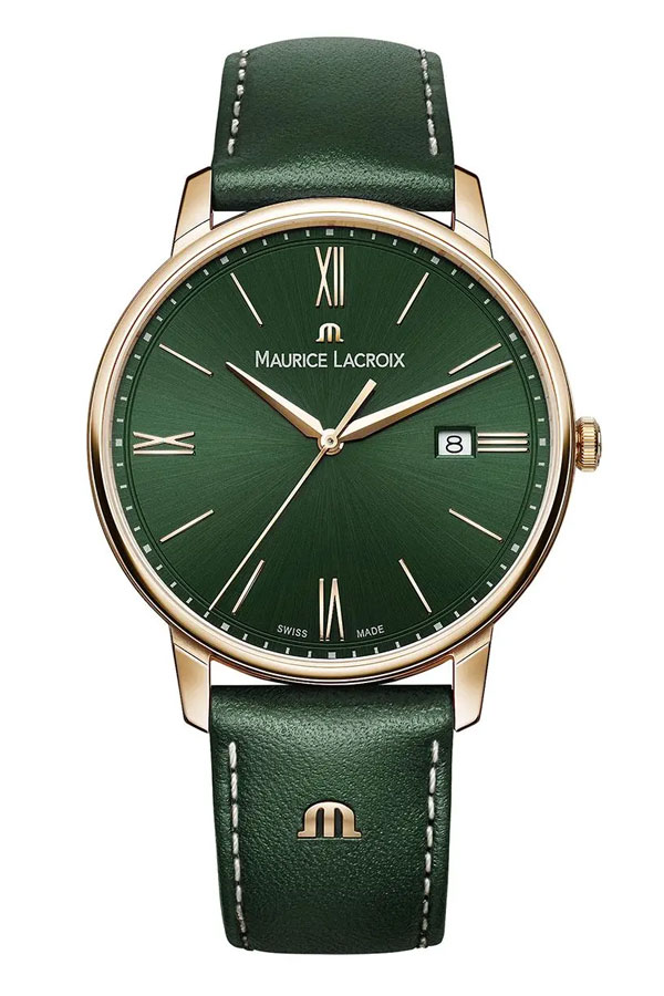 detail Maurice Lacroix Eliros Green 40mm EL1118-PVP01-610