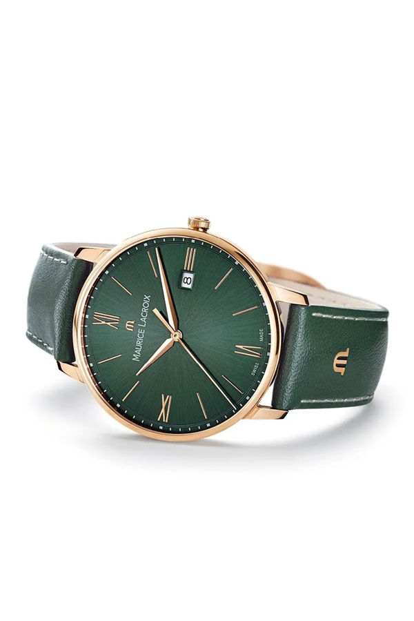 detail Maurice Lacroix Eliros Green 40mm EL1118-PVP01-610