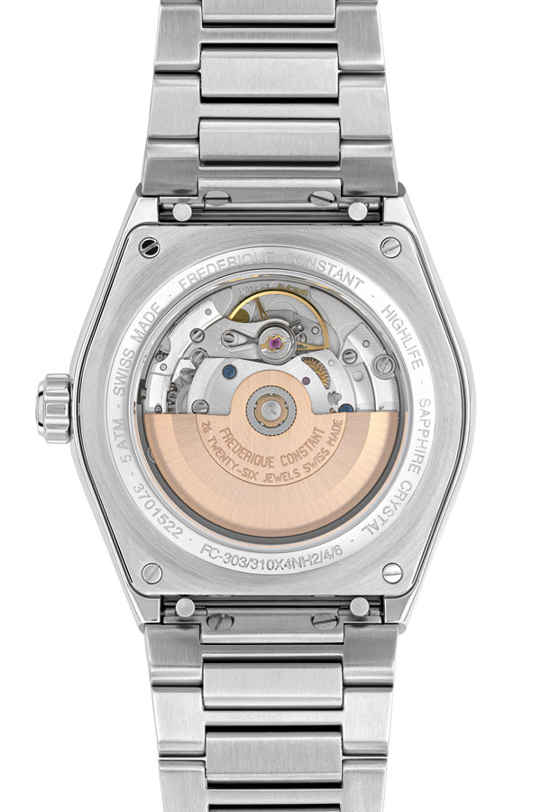detail Frederique Constant Highlife Automatic COSC FC-303BL4NH6B