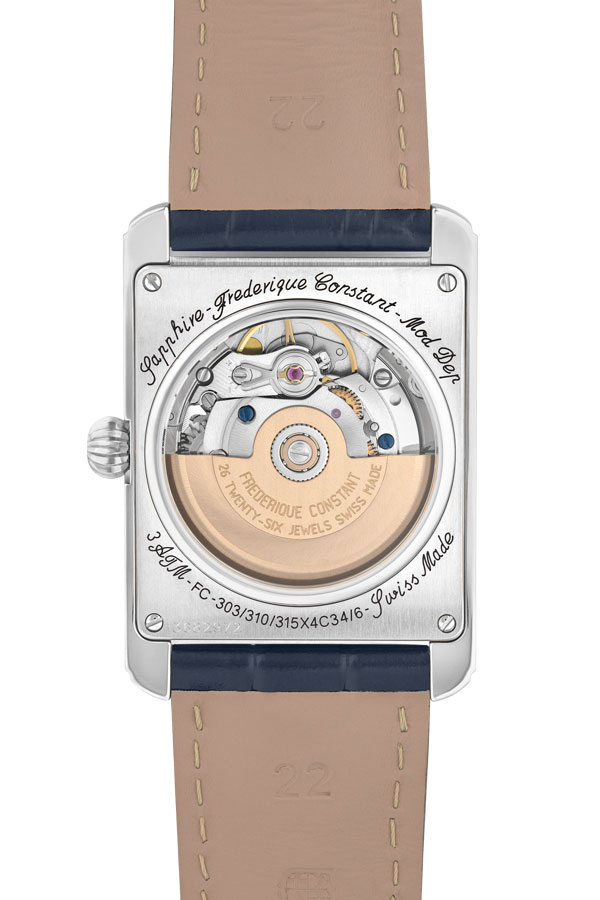 detail Frederique Constant Classics Carree Automatic FC-303N4C6