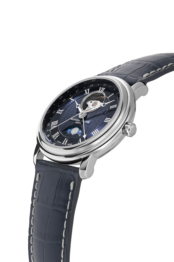 detail Frederique Constant Classics Heart Beat Moonphase Date FC-335MCNW4P26