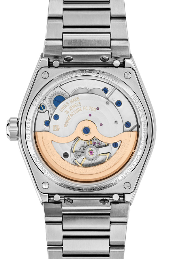 detail Frederique Constant Highlife Perpetual Calendar Manufacture FC-775N4NH6B