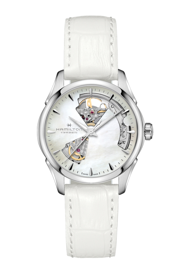 detail Hamilton Jazzmaster Open Heart Lady Auto H32215890